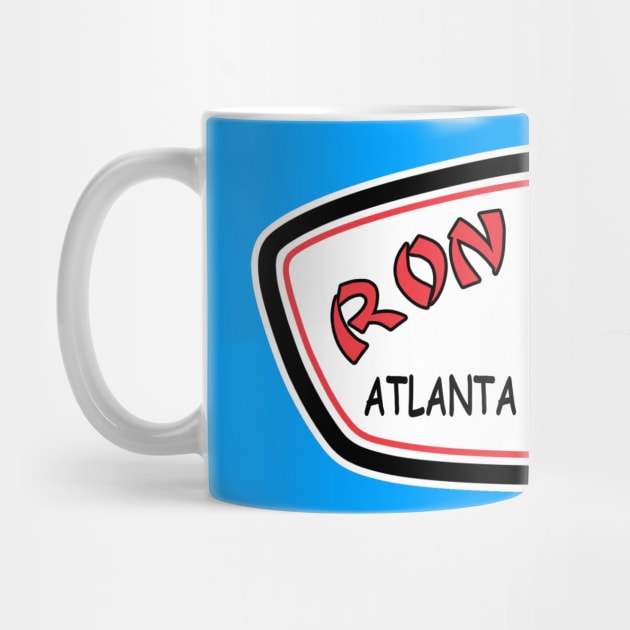 Ron Gant (Atlanta Braves) / Ron Jon Mashup by RetroZest